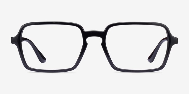 Ray-Ban RB7198 Black PlasticEyeglass Frames from EyeBuyDirect, Front View