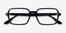 Ray-Ban RB7198 Black PlasticEyeglass Frames from EyeBuyDirect, Closed View