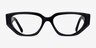 Vogue Eyewear VO5439 Black AcetateEyeglass Frames from EyeBuyDirect, Front View