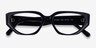 Vogue Eyewear VO5439 Black AcetateEyeglass Frames from EyeBuyDirect, Closed View