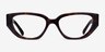 Vogue Eyewear VO5439 Dark Tortoise AcetateEyeglass Frames from EyeBuyDirect, Front View