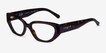 Vogue Eyewear VO5439 Dark Tortoise AcetateEyeglass Frames from EyeBuyDirect, Angle View