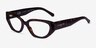Vogue Eyewear VO5439 Dark Tortoise AcetateEyeglass Frames from EyeBuyDirect, Angle View