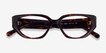 Vogue Eyewear VO5439 Dark Tortoise AcetateEyeglass Frames from EyeBuyDirect, Closed View