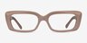 Vogue Eyewear VO5441 Full Beige AcetateEyeglass Frames from EyeBuyDirect, Front View