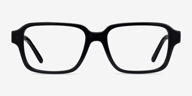 ARNETTE AN7211 POLL-OCK Black AcetateEyeglass Frames from EyeBuyDirect, Front View