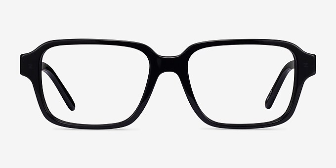 ARNETTE AN7211 POLL-OCK Black Acetate Eyeglass Frames