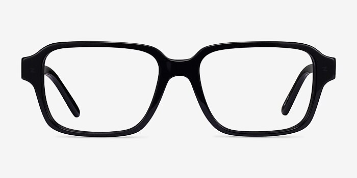 ARNETTE AN7211 POLL-OCK Black Acetate Eyeglass Frames from EyeBuyDirect