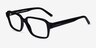 ARNETTE AN7211 POLL-OCK Black AcetateEyeglass Frames from EyeBuyDirect, Angle View