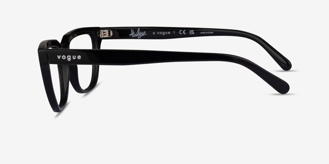 Vogue Eyewear VO5443 Black AcetateEyeglass Frames from EyeBuyDirect, Side View