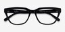 Vogue Eyewear VO5443 Black AcetateEyeglass Frames from EyeBuyDirect, Closed View