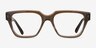 Vogue Eyewear VO5511 Transparent Khaki AcetateEyeglass Frames from EyeBuyDirect, Front View