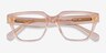Vogue Eyewear VO5511 Light Peach AcetateEyeglass Frames from EyeBuyDirect, Closed View