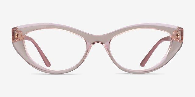 Vogue Eyewear VO5478B Transparent Pink PlasticEyeglass Frames from EyeBuyDirect, Front View