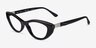 Vogue Eyewear VO5478B Black PlasticEyeglass Frames from EyeBuyDirect, Angle View