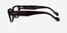 Vogue Eyewear VO5491 Dark Tortoise AcetateEyeglass Frames from EyeBuyDirect, Side View
