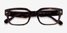 Vogue Eyewear VO5491 Dark Tortoise AcetateEyeglass Frames from EyeBuyDirect, Closed View