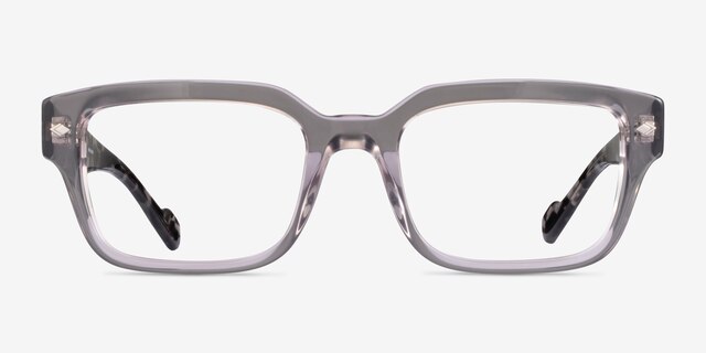 Vogue Eyewear VO5491 Transparent Gray AcetateEyeglass Frames from EyeBuyDirect, Front View