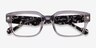 Vogue Eyewear VO5491 Transparent Gray AcetateEyeglass Frames from EyeBuyDirect, Closed View