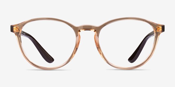 Vogue Eyewear VO5372 Transparent Brown Plastic Eyeglass Frames