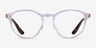 Vogue Eyewear VO5372 Clear PlasticEyeglass Frames from EyeBuyDirect, Front View