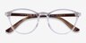 Vogue Eyewear VO5372 Clear PlasticEyeglass Frames from EyeBuyDirect, Closed View
