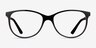 Vogue Eyewear VO5030 Transparent Black PlasticEyeglass Frames from EyeBuyDirect, Front View