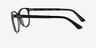 Vogue Eyewear VO5030 Transparent Black PlasticEyeglass Frames from EyeBuyDirect, Side View