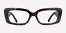 Vogue Eyewear VO5441 Dark Tortoise AcetateEyeglass Frames from EyeBuyDirect, Front View