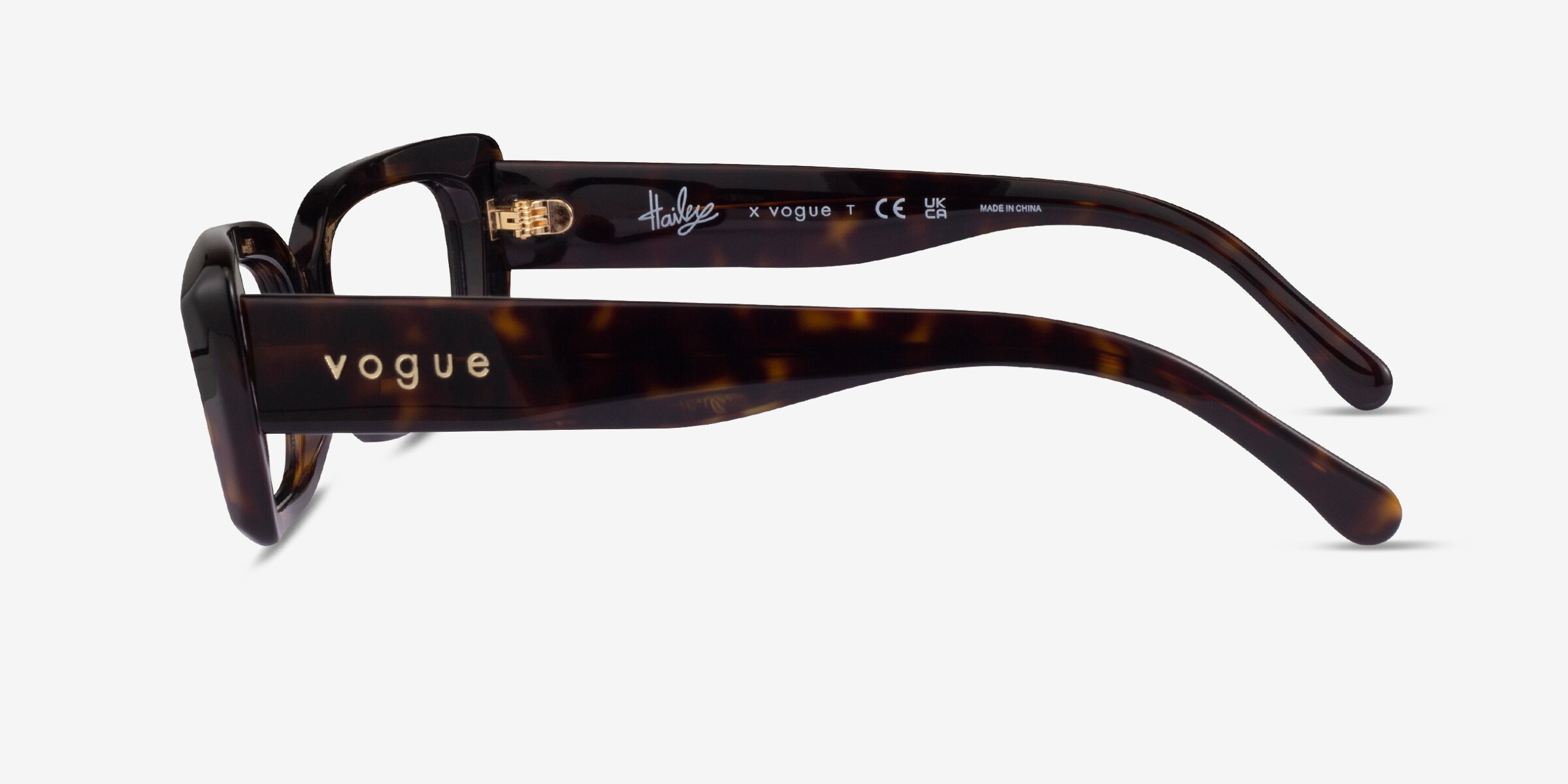 Vogue Eyewear VO5441 - Rectangle Black Frame Eyeglasses | Eyebuydirect