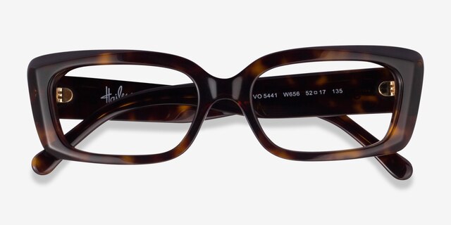 Vogue Eyewear VO5441 Dark Tortoise AcetateEyeglass Frames from EyeBuyDirect, Closed View