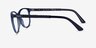 Vogue Eyewear VO5030 Blue PlasticEyeglass Frames from EyeBuyDirect, Side View