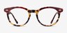 Ray-Ban RB5598 Yellow Tortoise AcetateEyeglass Frames from EyeBuyDirect, Front View