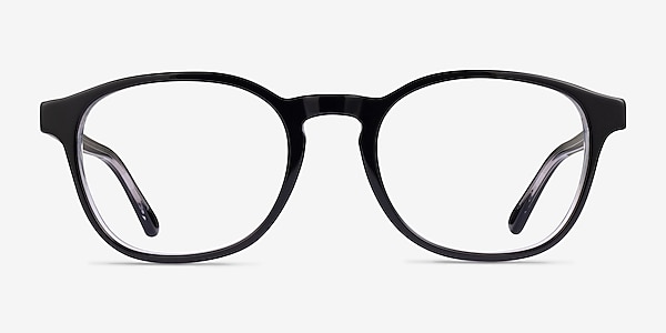 Ray-Ban RB5417 Transparent Black Acetate Eyeglass Frames