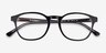 Ray-Ban RB5417 Transparent Black AcetateEyeglass Frames from EyeBuyDirect, Closed View