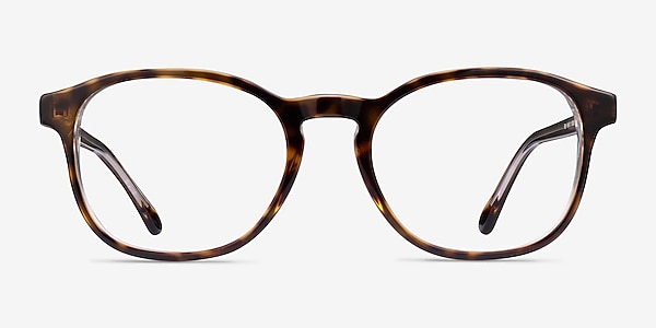 Ray-Ban RB5417 Transparent Tortoise Acetate Eyeglass Frames