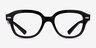 Ray-Ban RB7215 Erik Black PlasticEyeglass Frames from EyeBuyDirect, Front View
