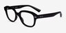 Ray-Ban RB7215 Erik Black PlasticEyeglass Frames from EyeBuyDirect, Angle View