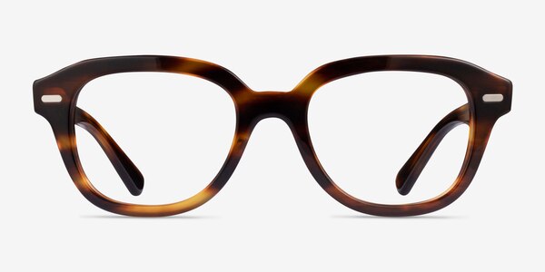 Ray-Ban RB7215 Erik Striped Tortoise Plastic Eyeglass Frames