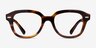 Ray-Ban RB7215 Erik Striped Tortoise PlasticEyeglass Frames from EyeBuyDirect, Front View