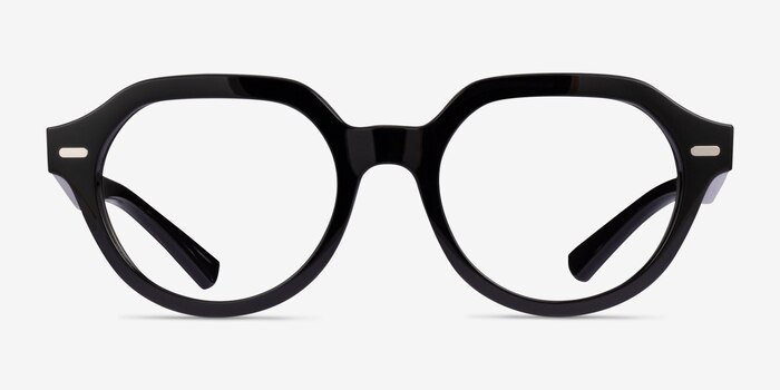 Ray-Ban RB7214 Gina Black Plastic Eyeglass Frames from EyeBuyDirect