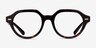 Ray-Ban RB7214 Gina Tortoise PlasticEyeglass Frames from EyeBuyDirect, Front View