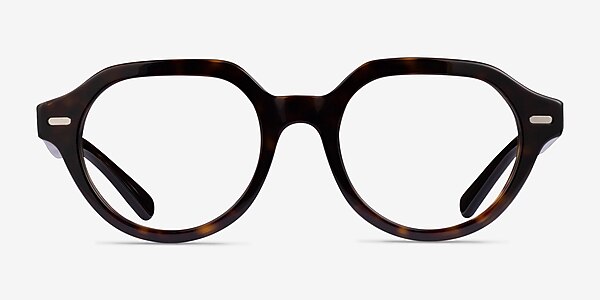 Ray-Ban RB7214 Gina Tortoise Plastic Eyeglass Frames