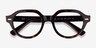 Ray-Ban RB7214 Gina Tortoise PlasticEyeglass Frames from EyeBuyDirect, Closed View