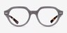 Ray-Ban RB7214 Gina Gray PlasticEyeglass Frames from EyeBuyDirect, Front View
