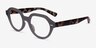 Ray-Ban RB7214 Gina Gray PlasticEyeglass Frames from EyeBuyDirect, Angle View