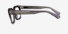 Ray-Ban RB7217 Chad Transparent Gray Eco-friendlyEyeglass Frames from EyeBuyDirect, Side View