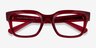 Ray-Ban RB7217 Chad Transparent Red Eco-friendlyEyeglass Frames from EyeBuyDirect, Closed View