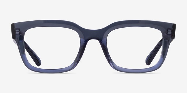 Ray-Ban RB7217 Chad Dark Blue Eco-friendlyEyeglass Frames from EyeBuyDirect, Front View