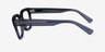 Ray-Ban RB7217 Chad Dark Blue Eco-friendlyEyeglass Frames from EyeBuyDirect, Side View